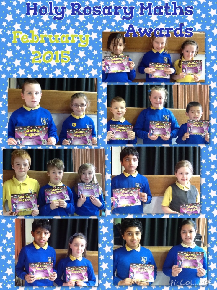 Numeracy Awards February 2015