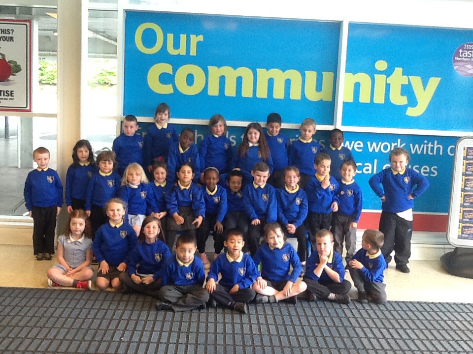 P2 (Miss Monahan) visit Tesco