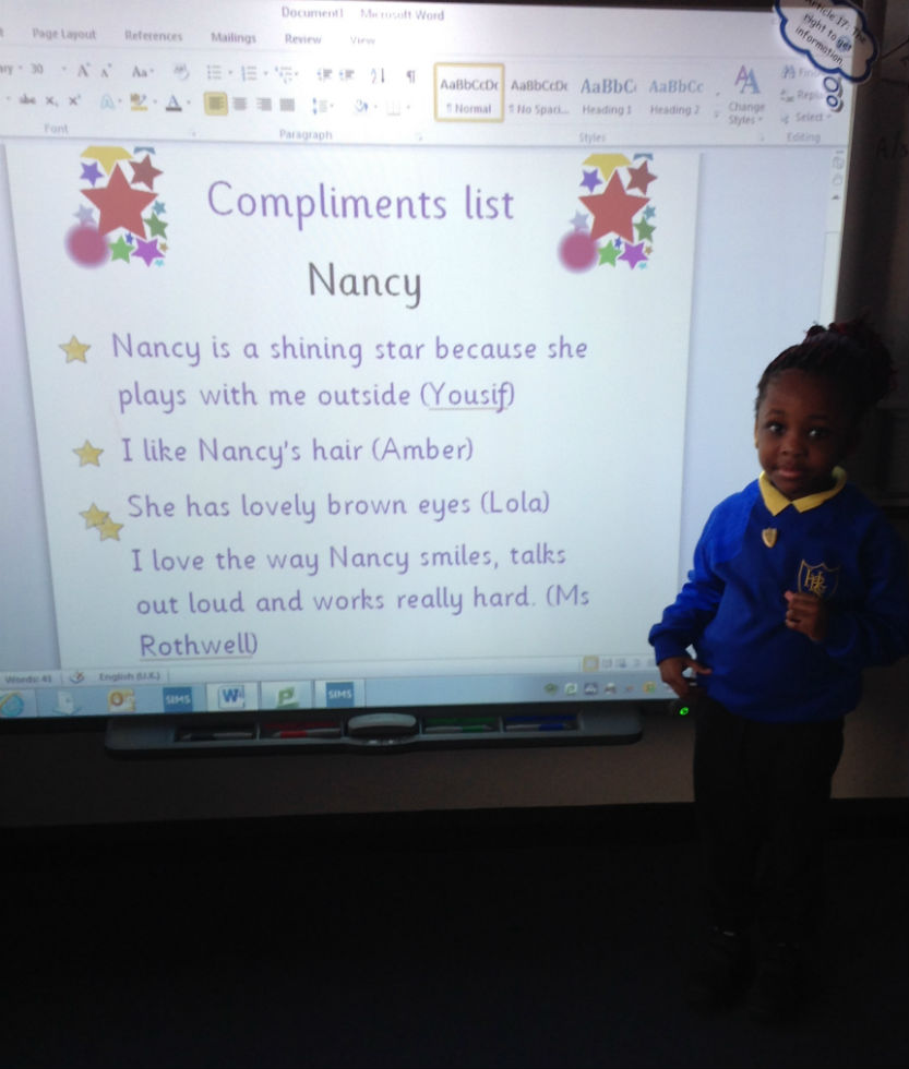 Pupil of the Day 