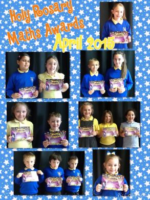 Numeracy Awards April 2015