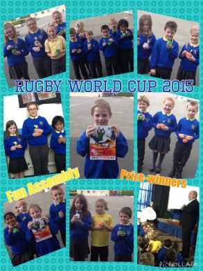 Rugby World Cup Homework Competition Winners Assembly 