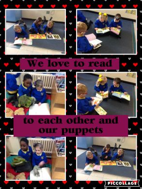 We love to read in Primary 1