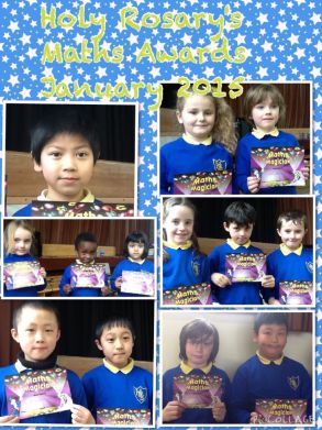 Numeracy Awards January 2015 