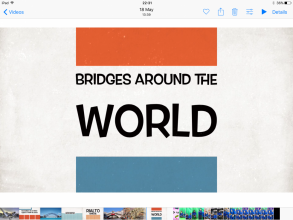 Bridges iMovie Trailer